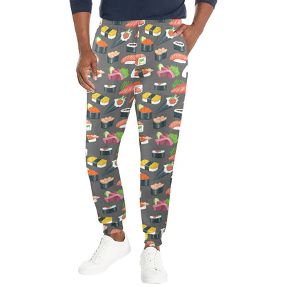 Sushi Pattern Print Men's Casual Track Pants