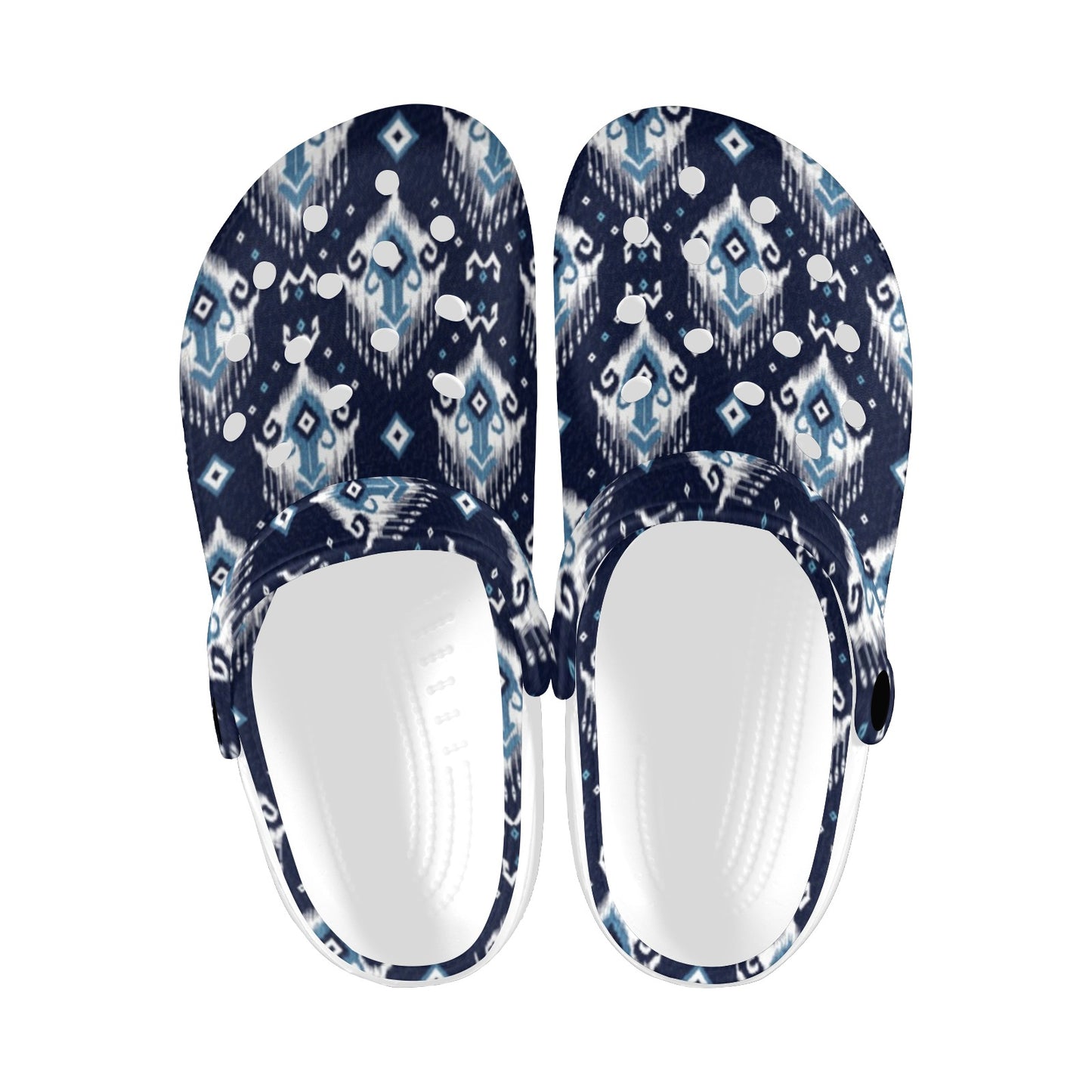 Ethnic Ornament Print Pattern Unisex Clogs Shoes