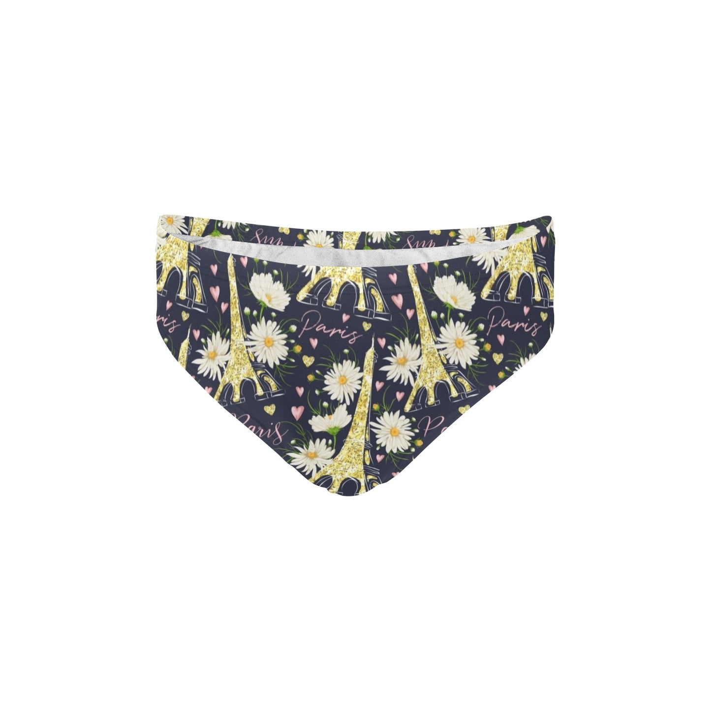 eiffel tower Design Print Pattern JJ0179 Men's Swimming Briefs