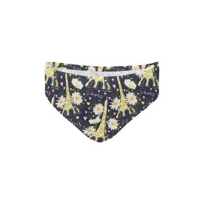 eiffel tower Design Print Pattern JJ0179 Men's Swimming Briefs