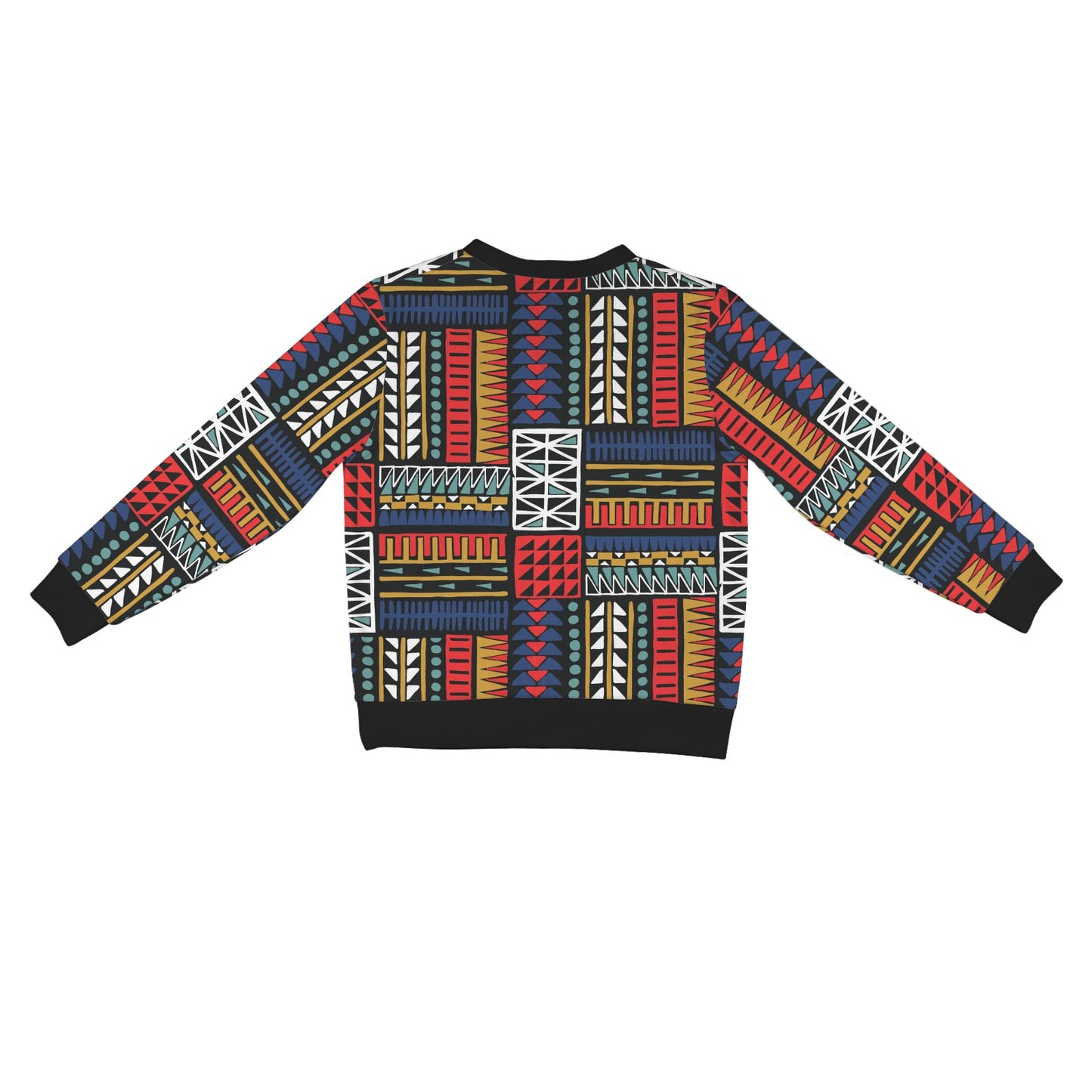 Kente Pattern Print Design 02 Women's Cardigan