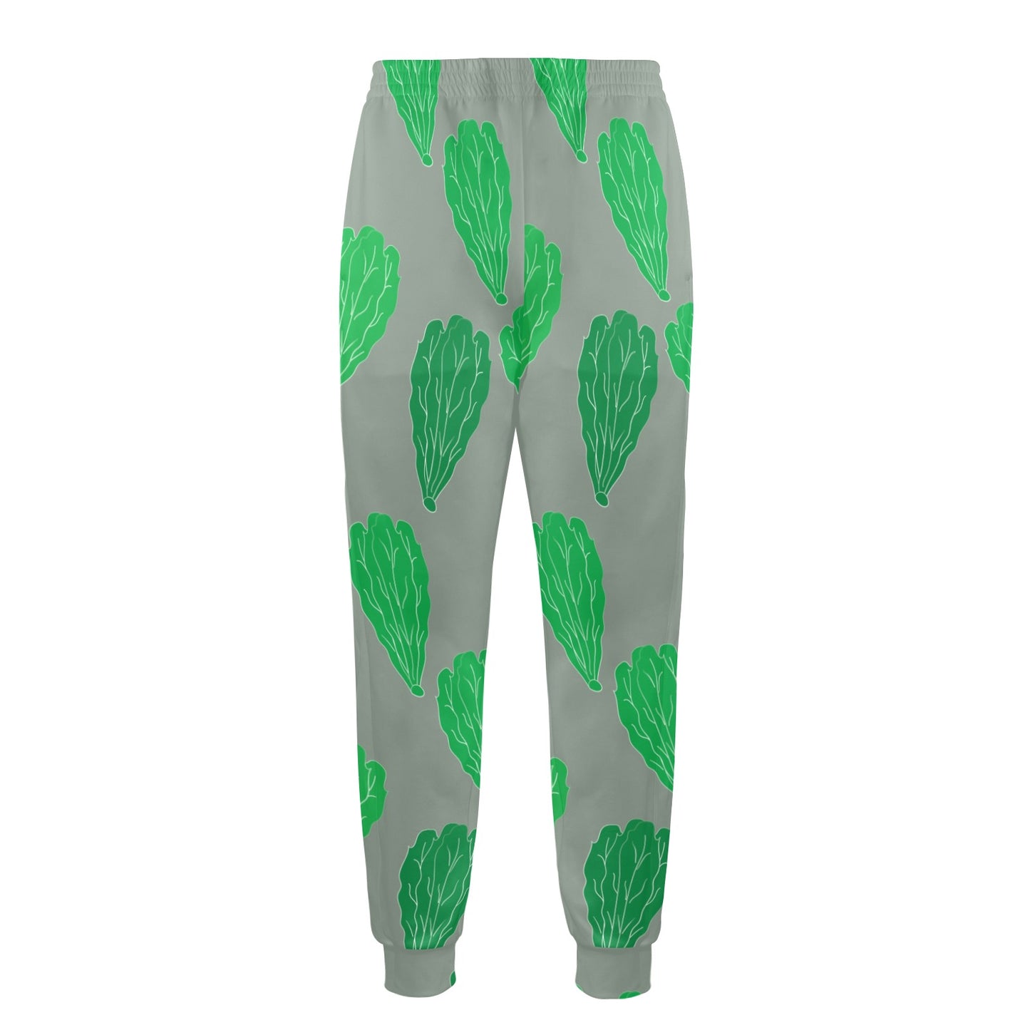 Lettuce Pattern Print Design 02 Men's Casual Track Pants