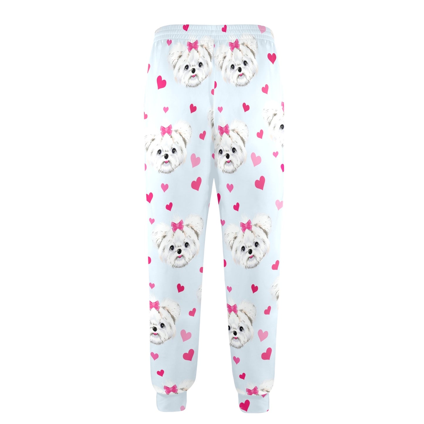 Maltese Pattern Print Design 03 Men's Casual Track Pants