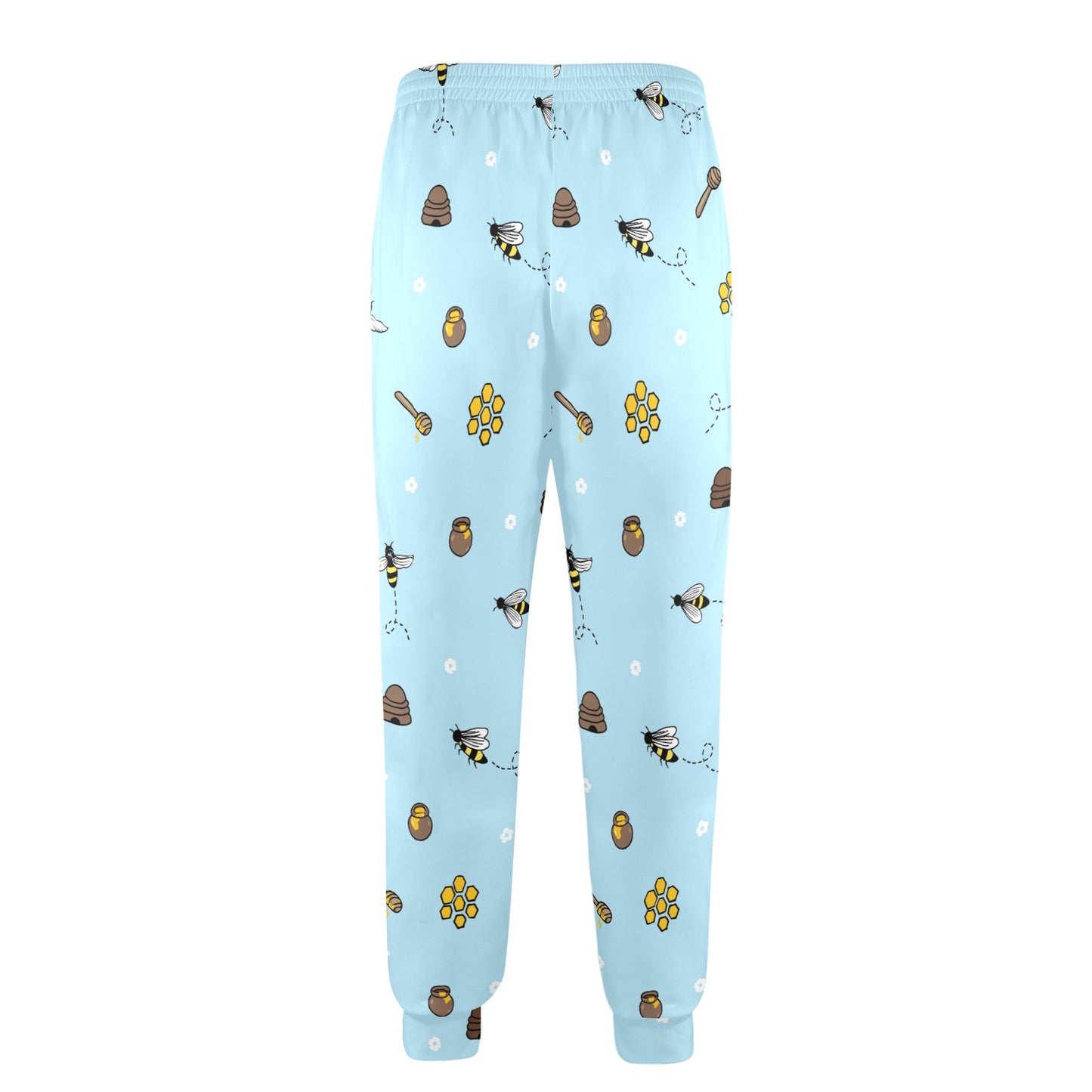 Honey Bee Print Design LKS307 Men's Casual Track Pants