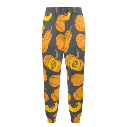 Pumpkin Pattern Print Design A03 Men's Casual Track Pants