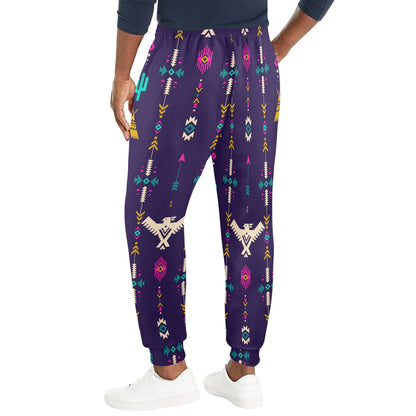 Native American Eagle Indian Pattern Men's Casual Track Pants