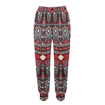 Tribal Aztec Indians native american Women's Casual Track Pants