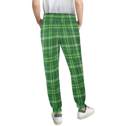 Irish Plaid Pattern Print Design 02 Women's Casual Track Pants