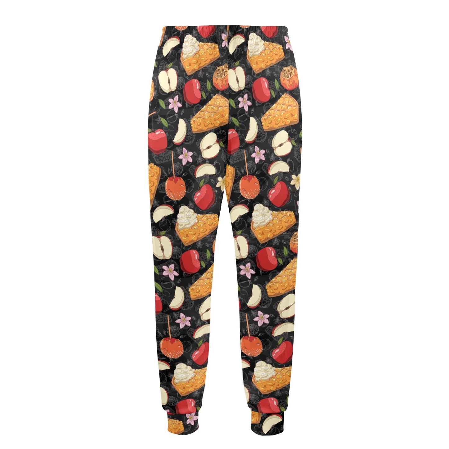 Apple Pie Pattern Print Design 01 Men's Casual Track Pants