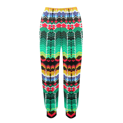 Serape Print Design LKS307 Women's Casual Track Pants