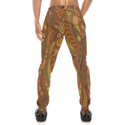 Maori Ornament Design Print Men's Sweatpants