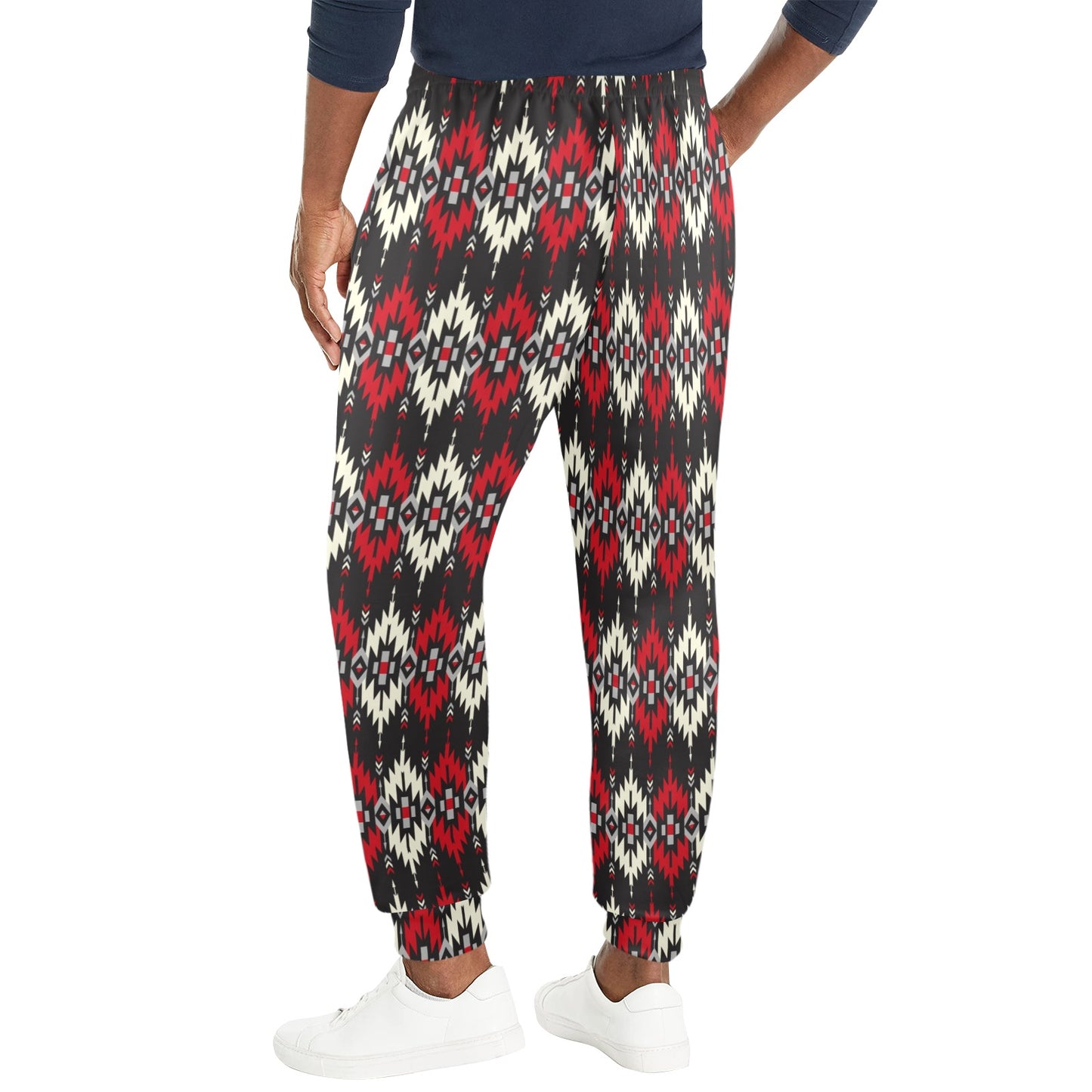 Southwestern Pattern Men's Casual Track Pants