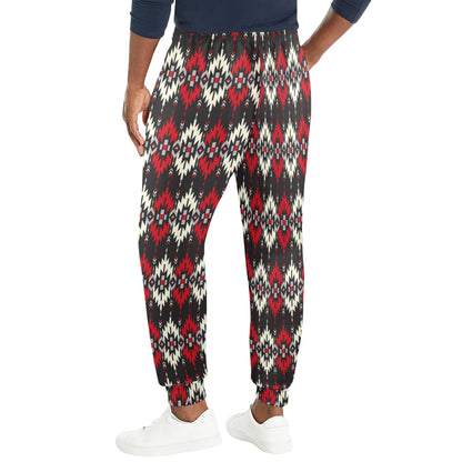 Southwestern Pattern Men's Casual Track Pants