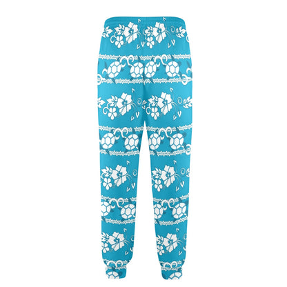 Hawaiian Themed Pattern Print Design H025 Men's Casual Track Pants