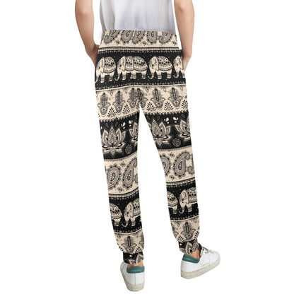 Elephant Hansa Lotus Pattern Women's Casual Track Pants