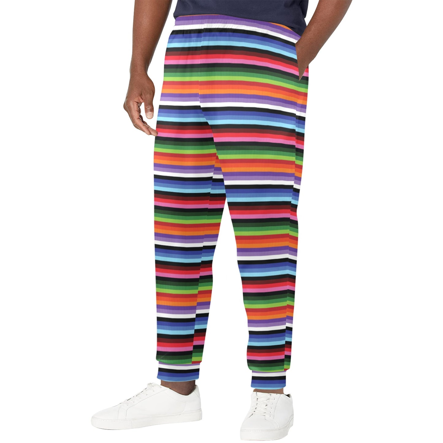 Serape Design Men's Casual Track Pants