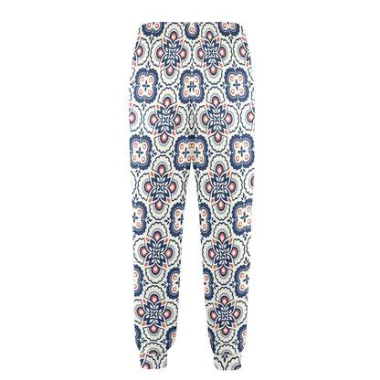 elegant Design Print Pattern JJ0183 Men's Casual Track Pants
