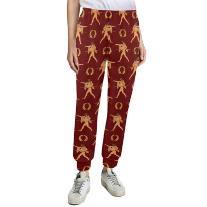 Ancient Greek Print Design LKS307 Women's Casual Track Pants