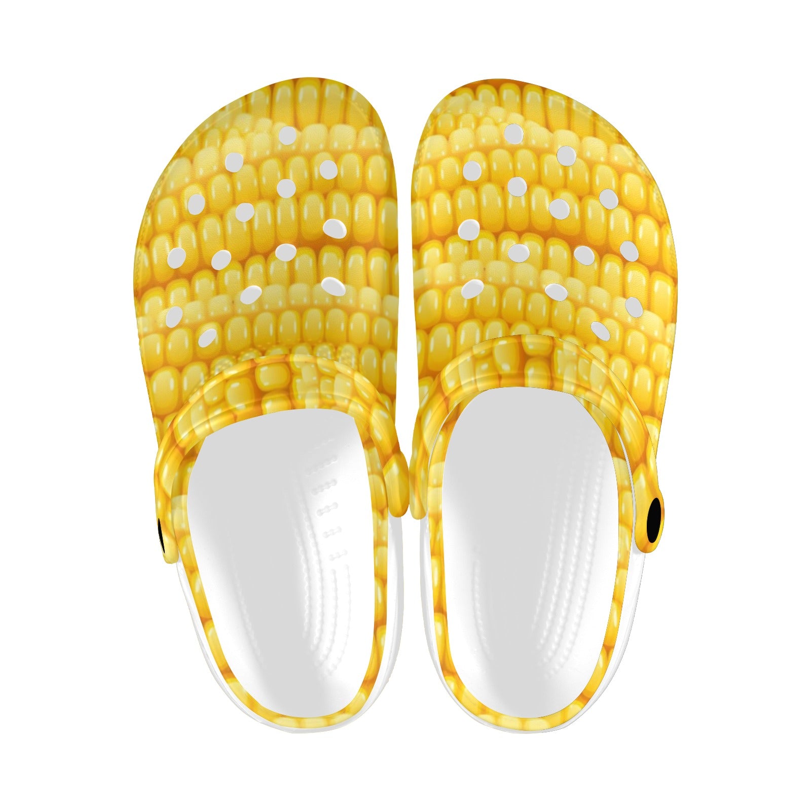 Agricultural Corn cob Pattern Unisex Clogs Shoes