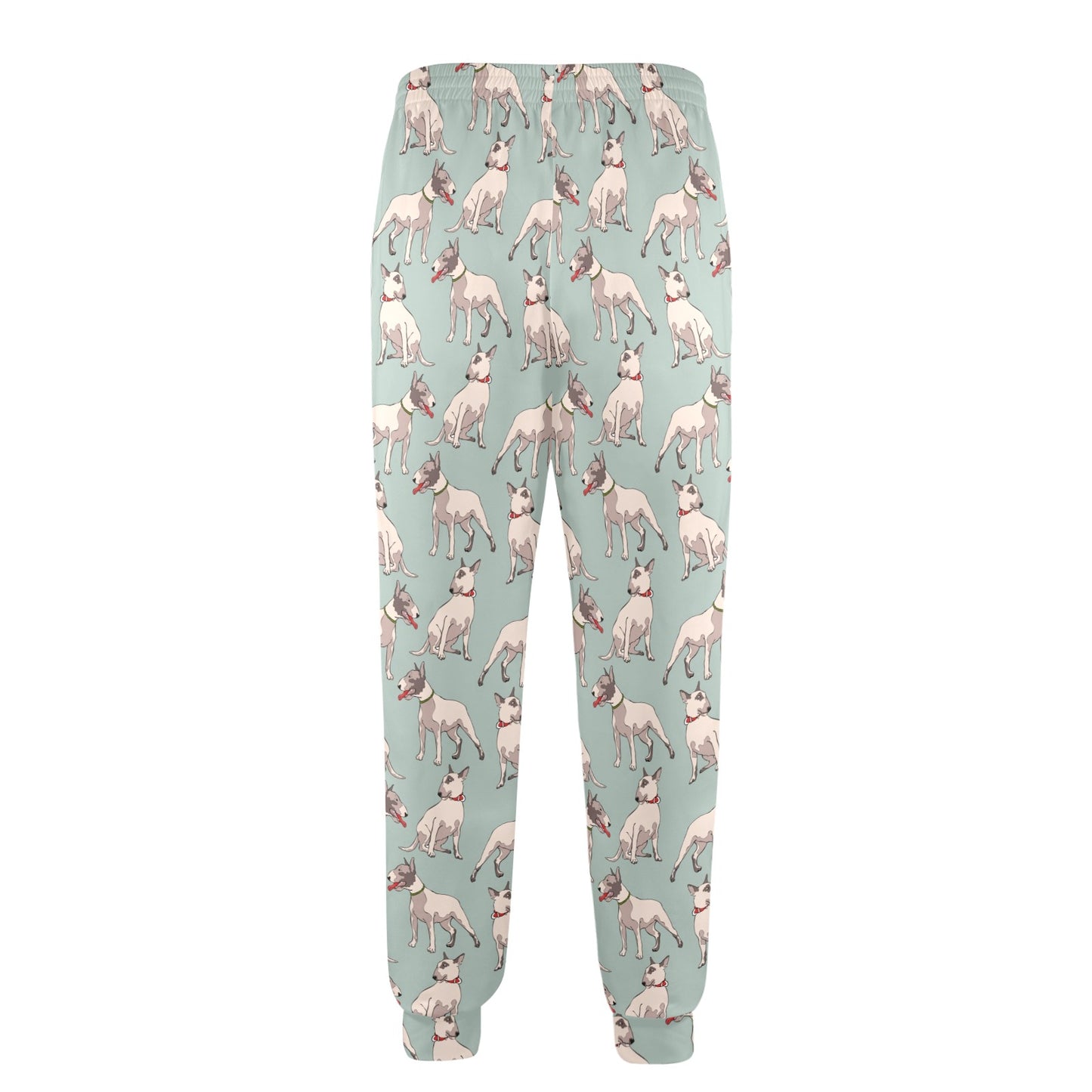 Bull Terrier Cute Print Pattern Men's Casual Track Pants