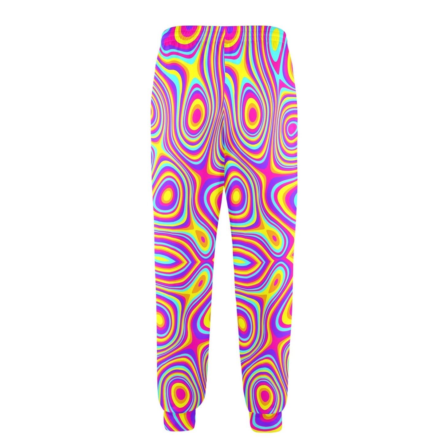 Liquid Pattern Print Design 06 Men's Casual Track Pants