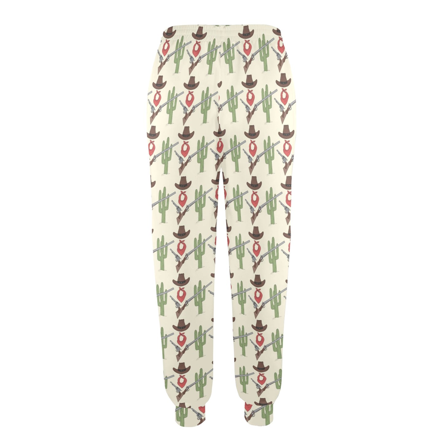 Western Cowboy Print Women's Casual Track Pants