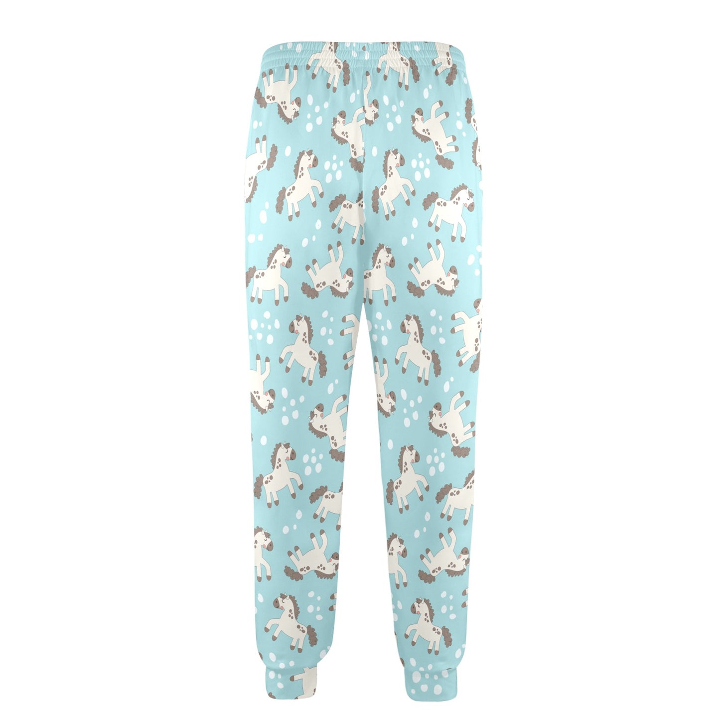 Horse Cute Print Design LKS306 Men's Casual Track Pants