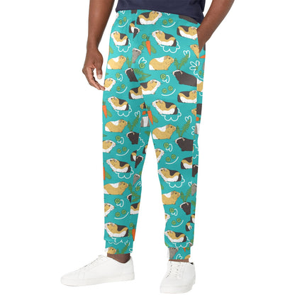 Guinea Pig Print Design LKS402 Men's Casual Track Pants