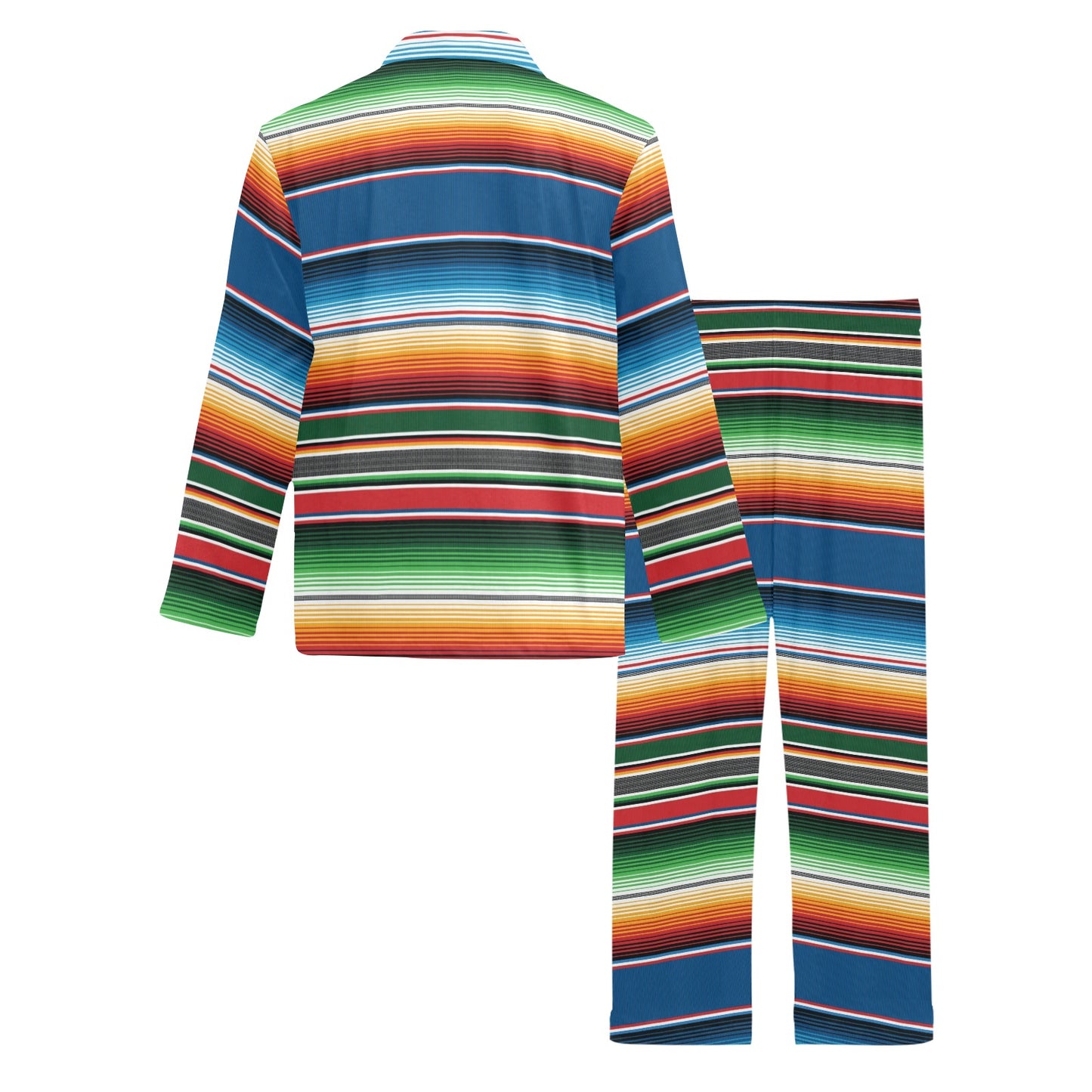 Serape Print Design LKS303 Men's Long Pajama Set