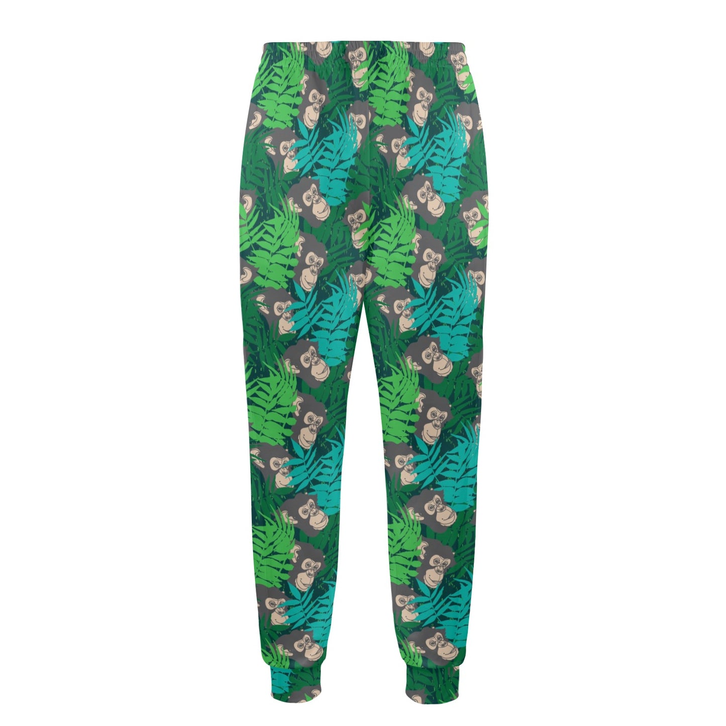Chimpanzee Pattern Print Design 01 Men's Casual Track Pants
