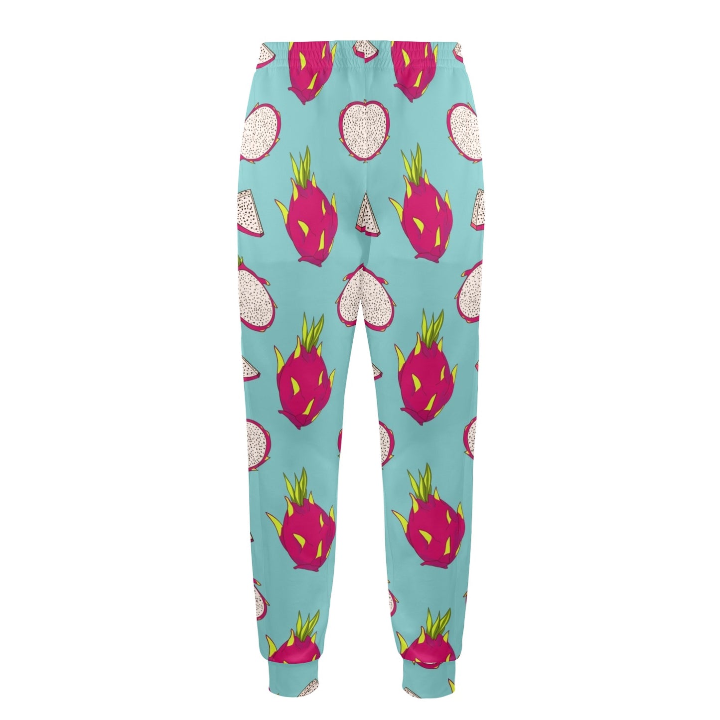 Dragonfruit Pattern Print Design DF01 Men's Casual Track Pants