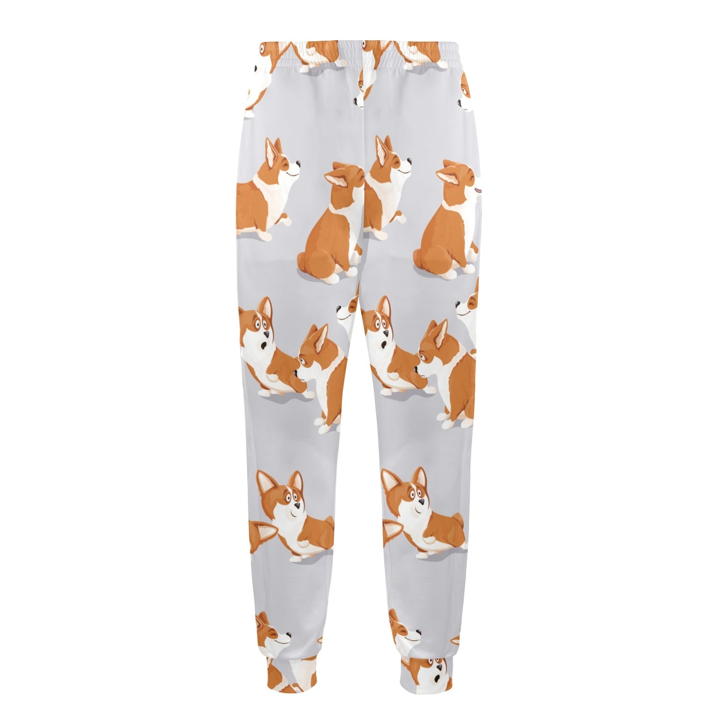Pembroke Welsh Corgis Pattern Print Design A04 Men's Casual Track Pants