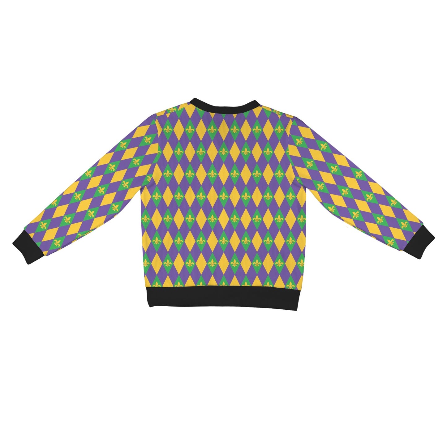 Mardi Gras Pattern Print Design 05 Women's Cardigan