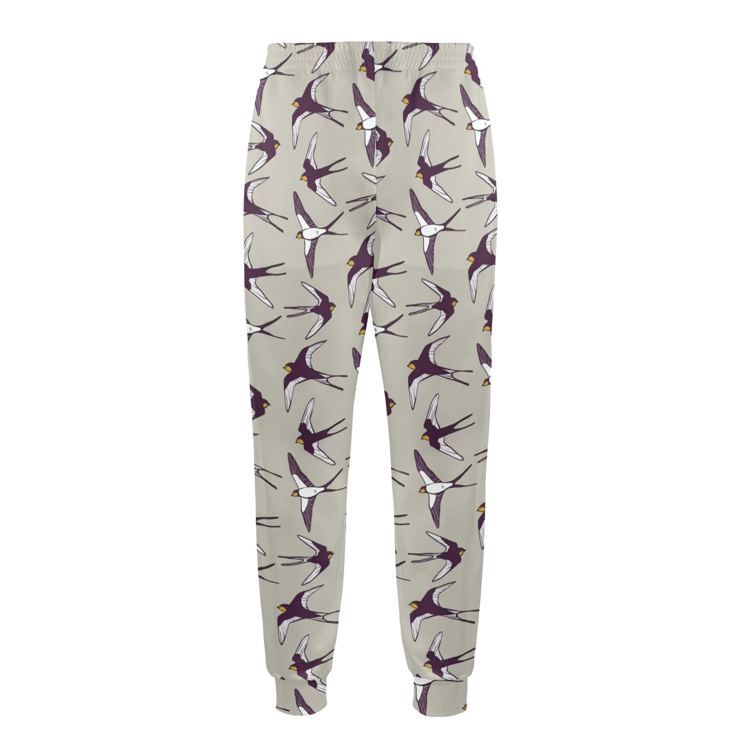 Swallow Bird Pattern Print Design 03 Men's Casual Track Pants