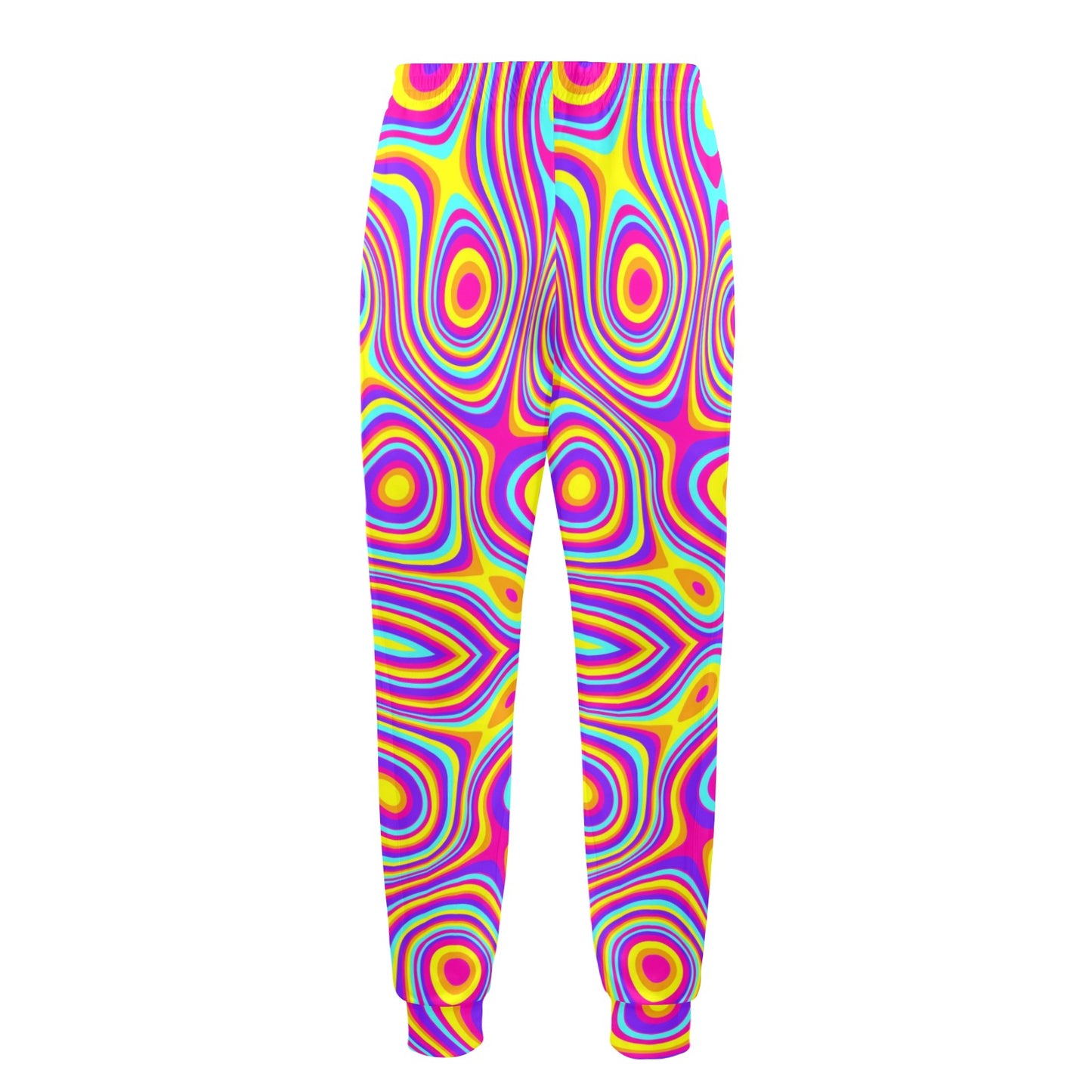 Liquid Pattern Print Design 06 Men's Casual Track Pants