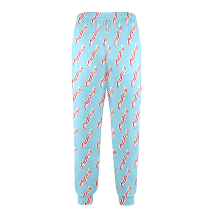 Bacon Pattern Print Design 03 Men's Casual Track Pants