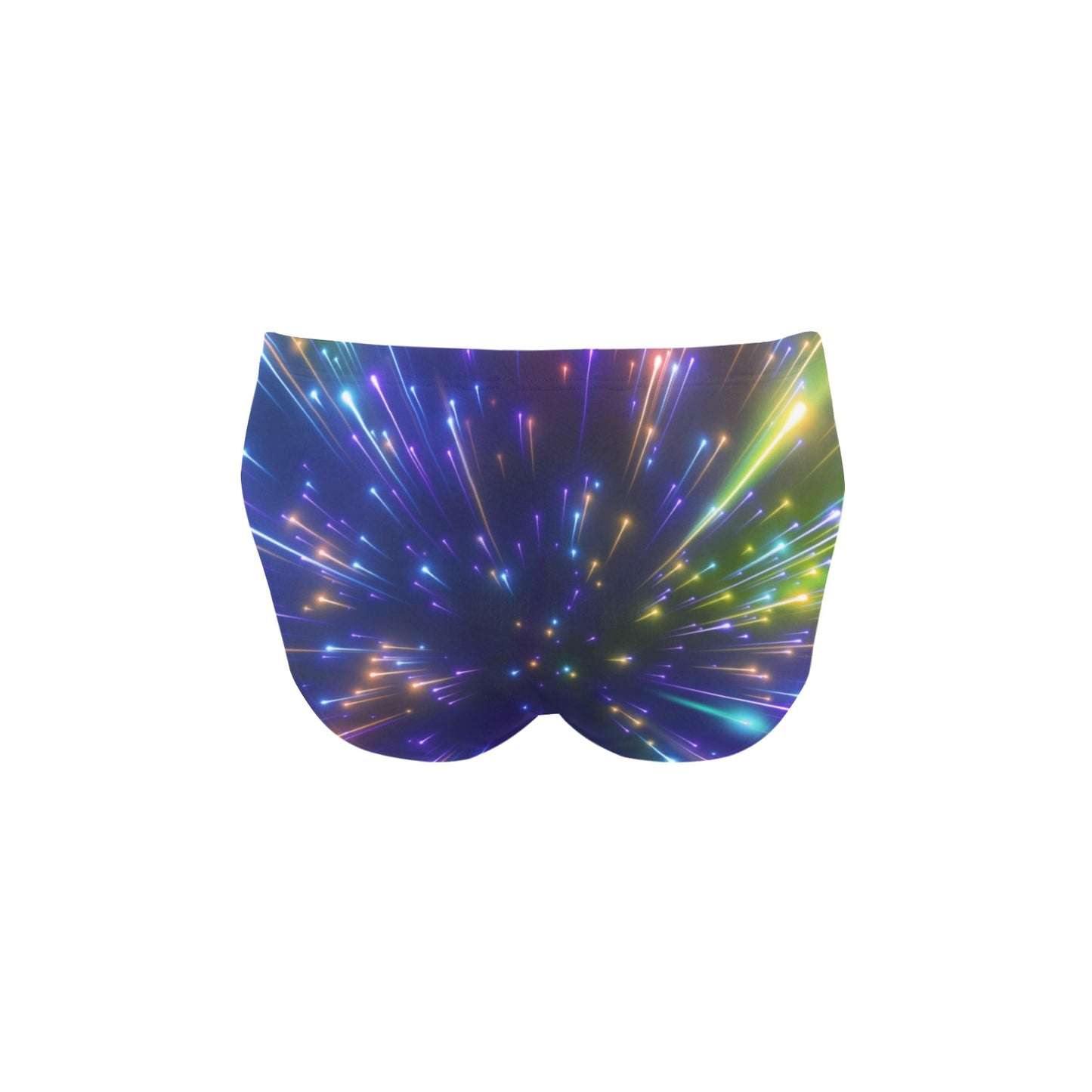 Celestial Rainbow Speed Light Men's Swimming Briefs