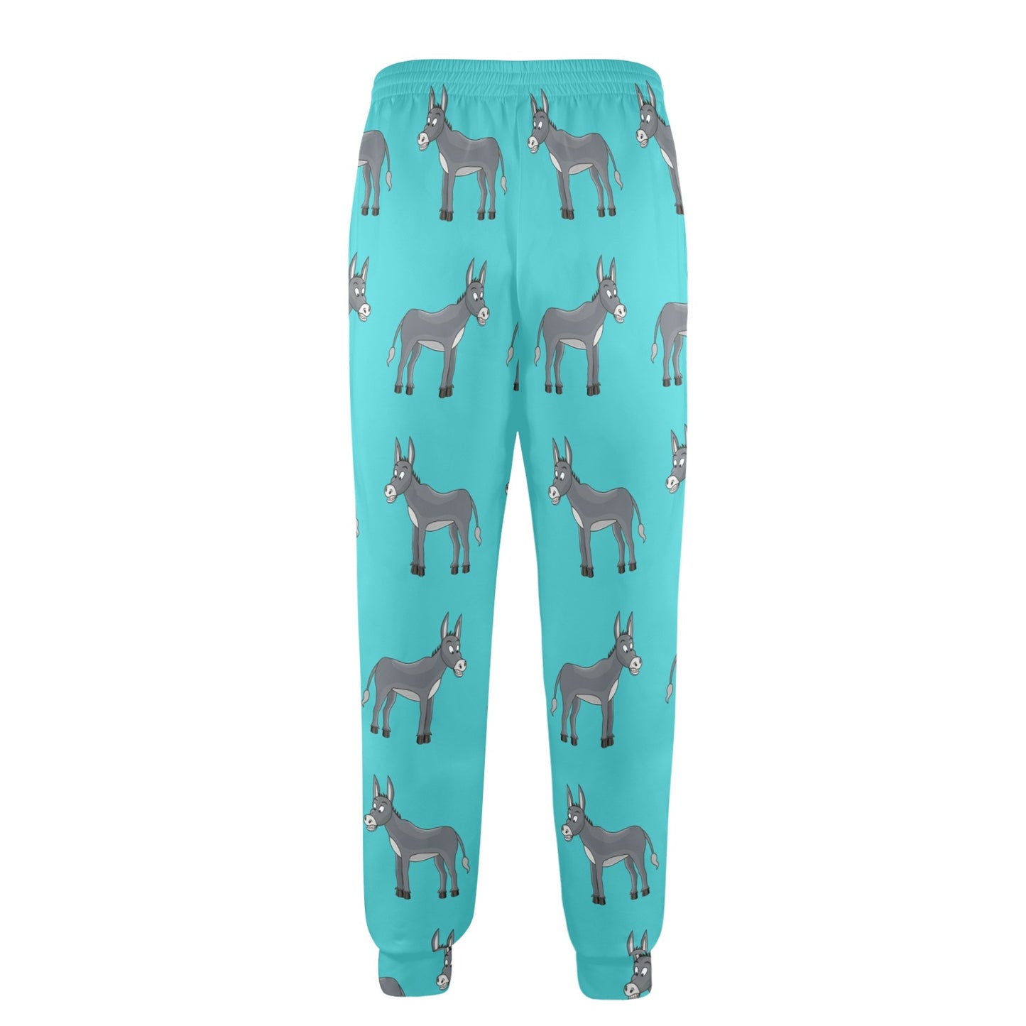 Donkey Pattern Print Design 01 Men's Casual Track Pants
