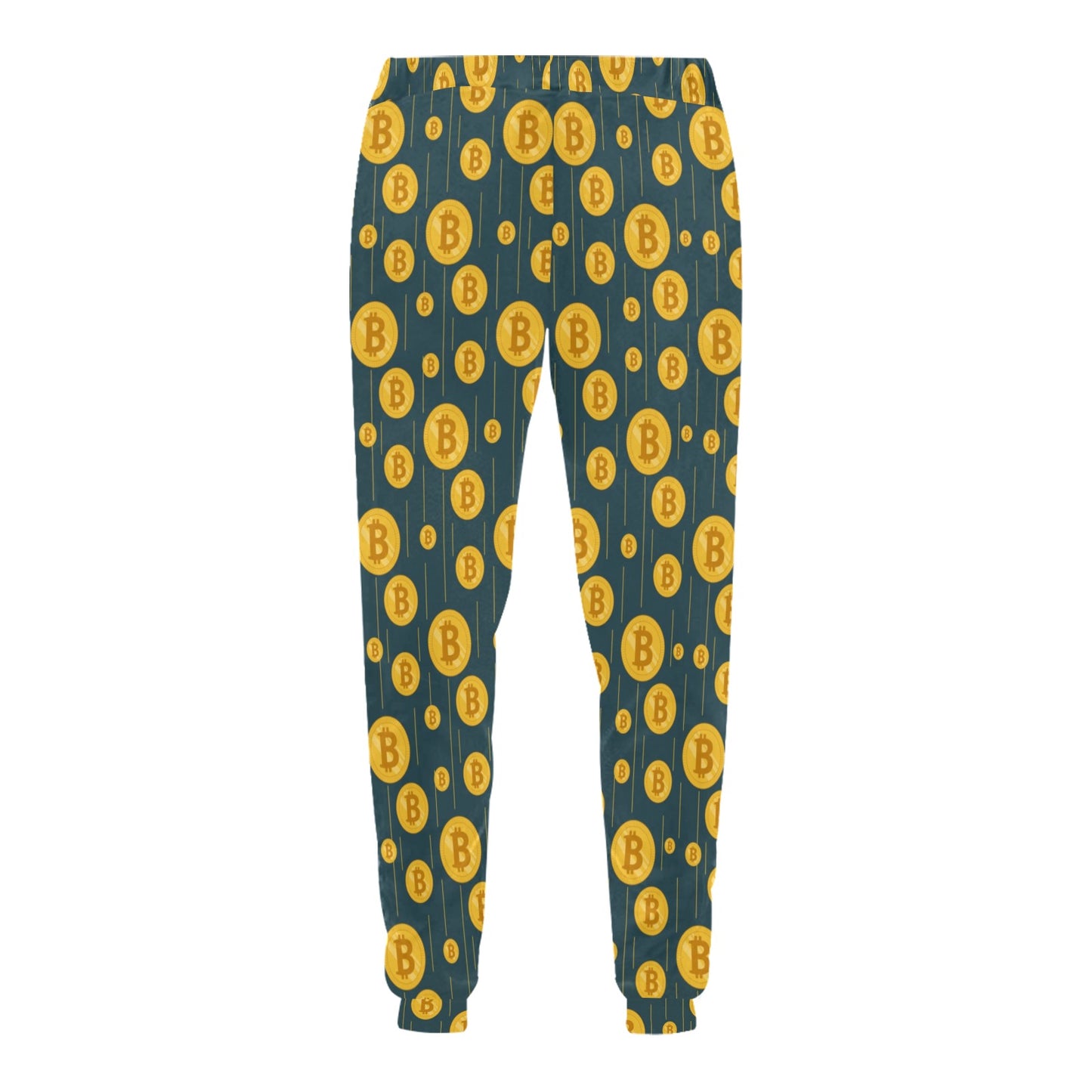 Bitcoin Pattern Print Design 01 Men's Sweatpants