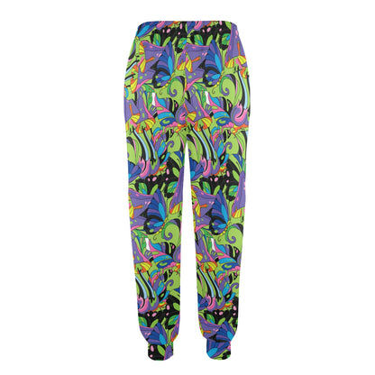 Psychedelic Trippy Mushroom Themed Women's Casual Track Pants