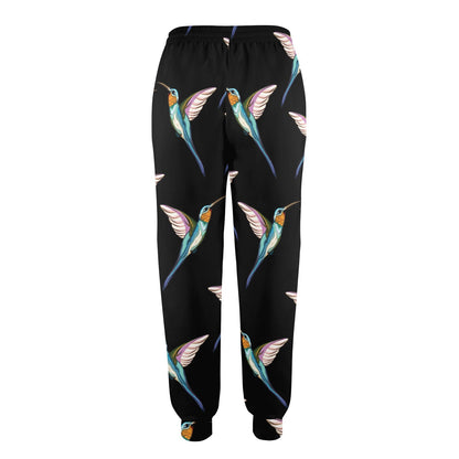 Hummingbird Pattern Print Design 06 Women's Casual Track Pants