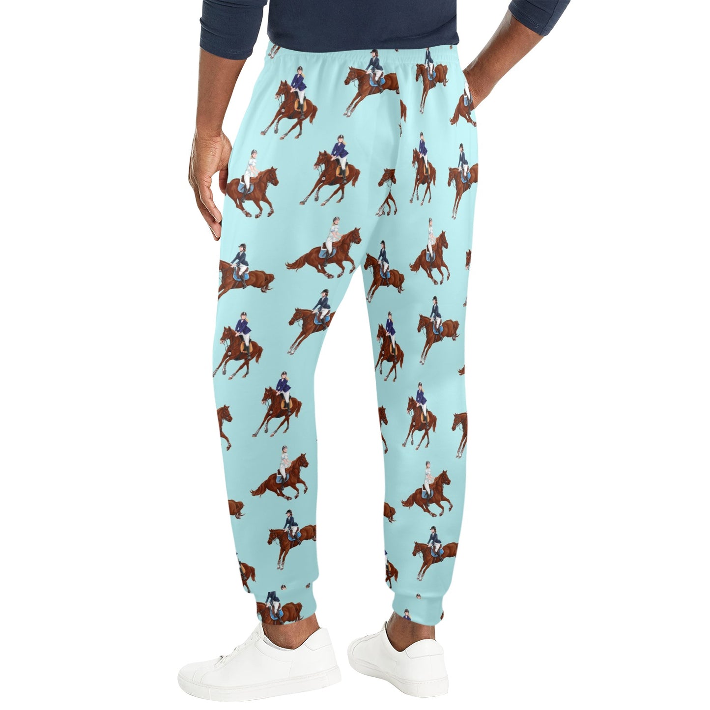 Equestrian Horse Riding Men's Casual Track Pants