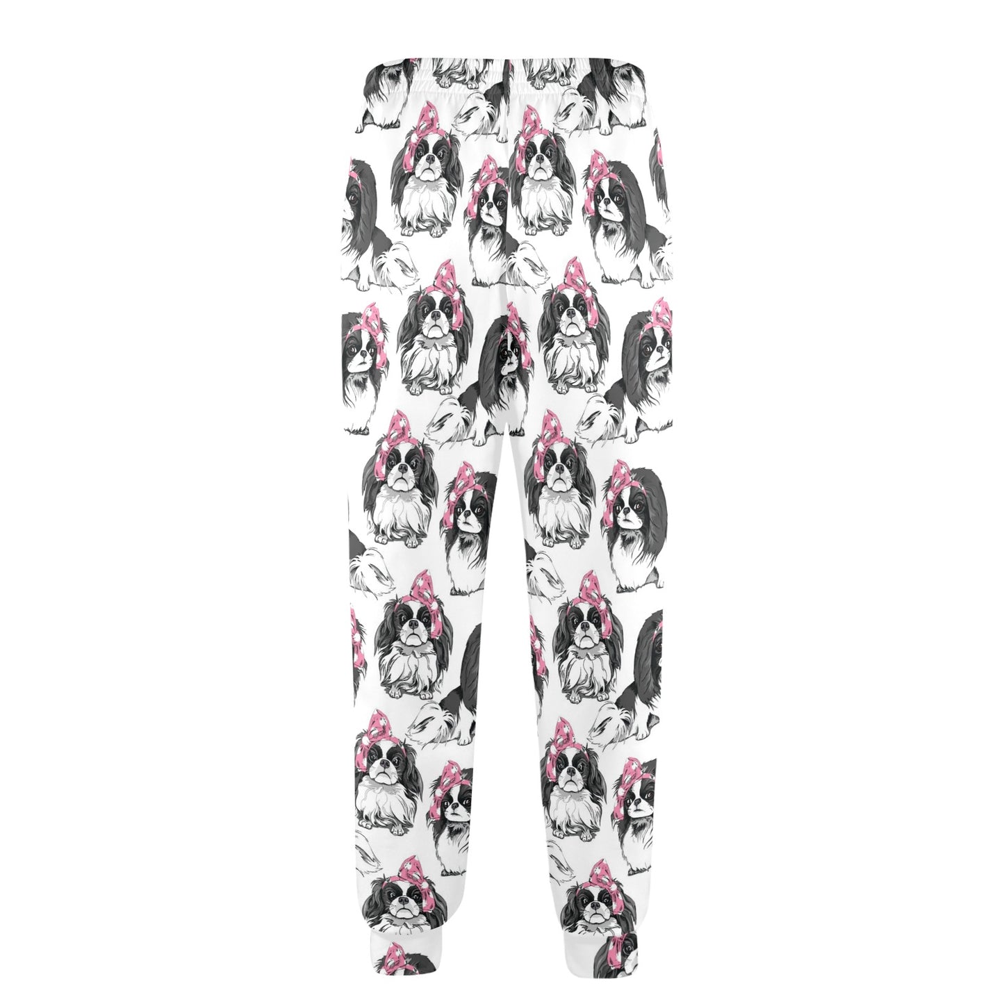 Japanese Chin Pattern Print Design 01 Men's Casual Track Pants