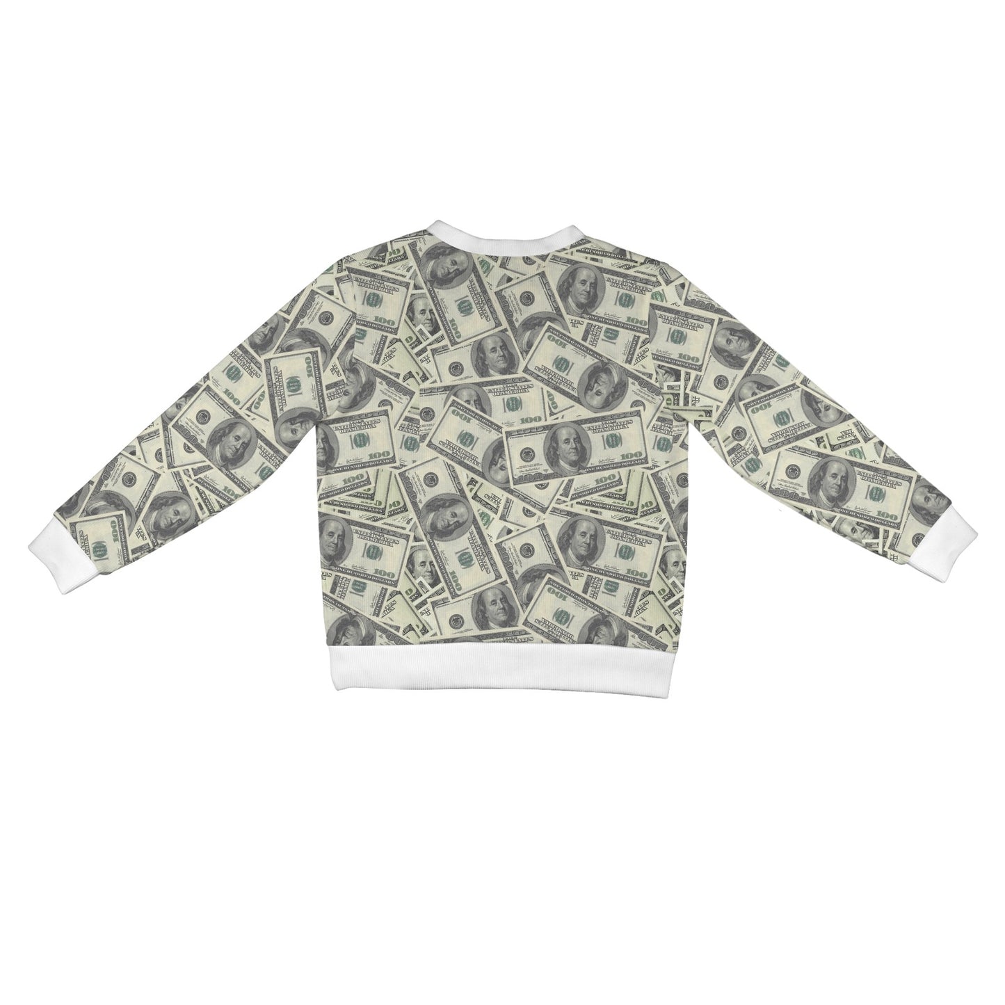 Dollar Pattern Print Design DO02 Women's Cardigan