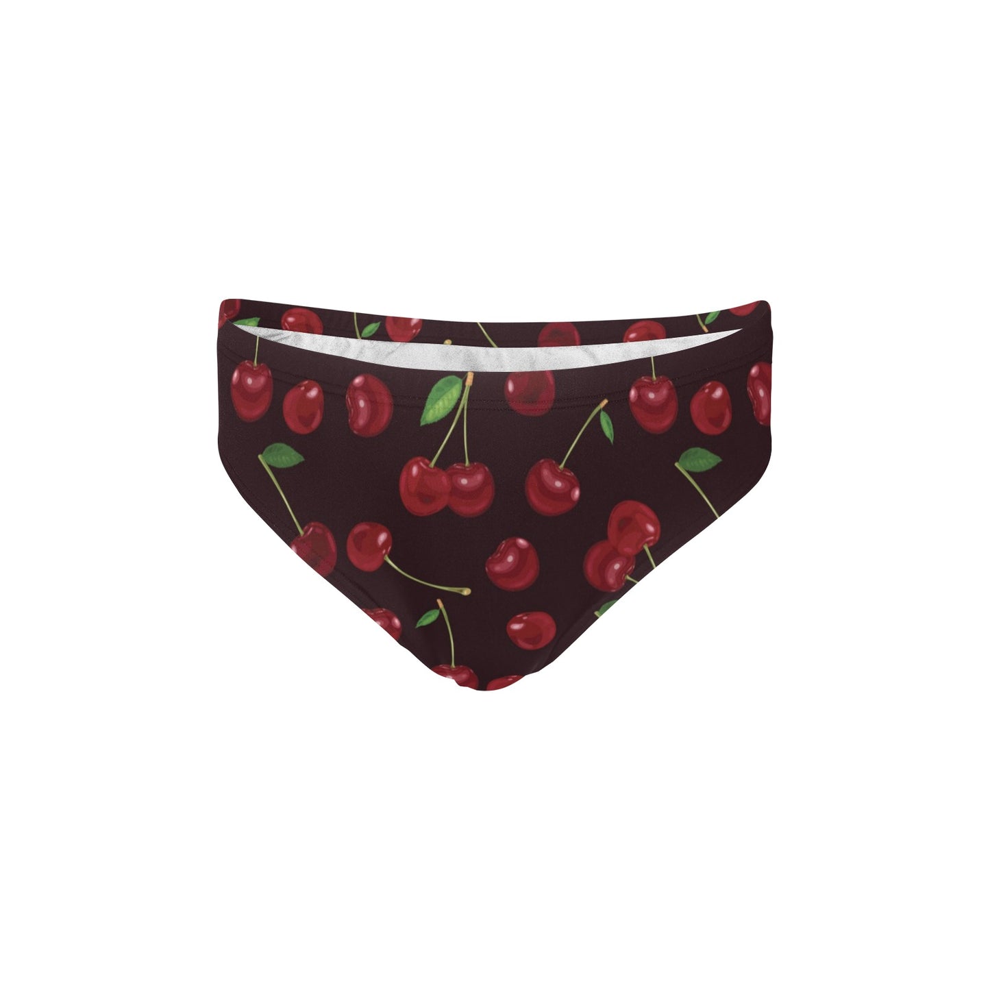 Cherry Fresh Pattern Men's Swimming Briefs
