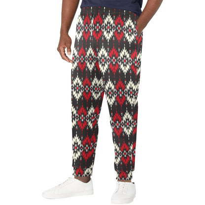 Southwestern Pattern Men's Casual Track Pants