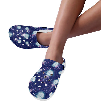 Jellyfish Cute Design Unisex Clogs Shoes
