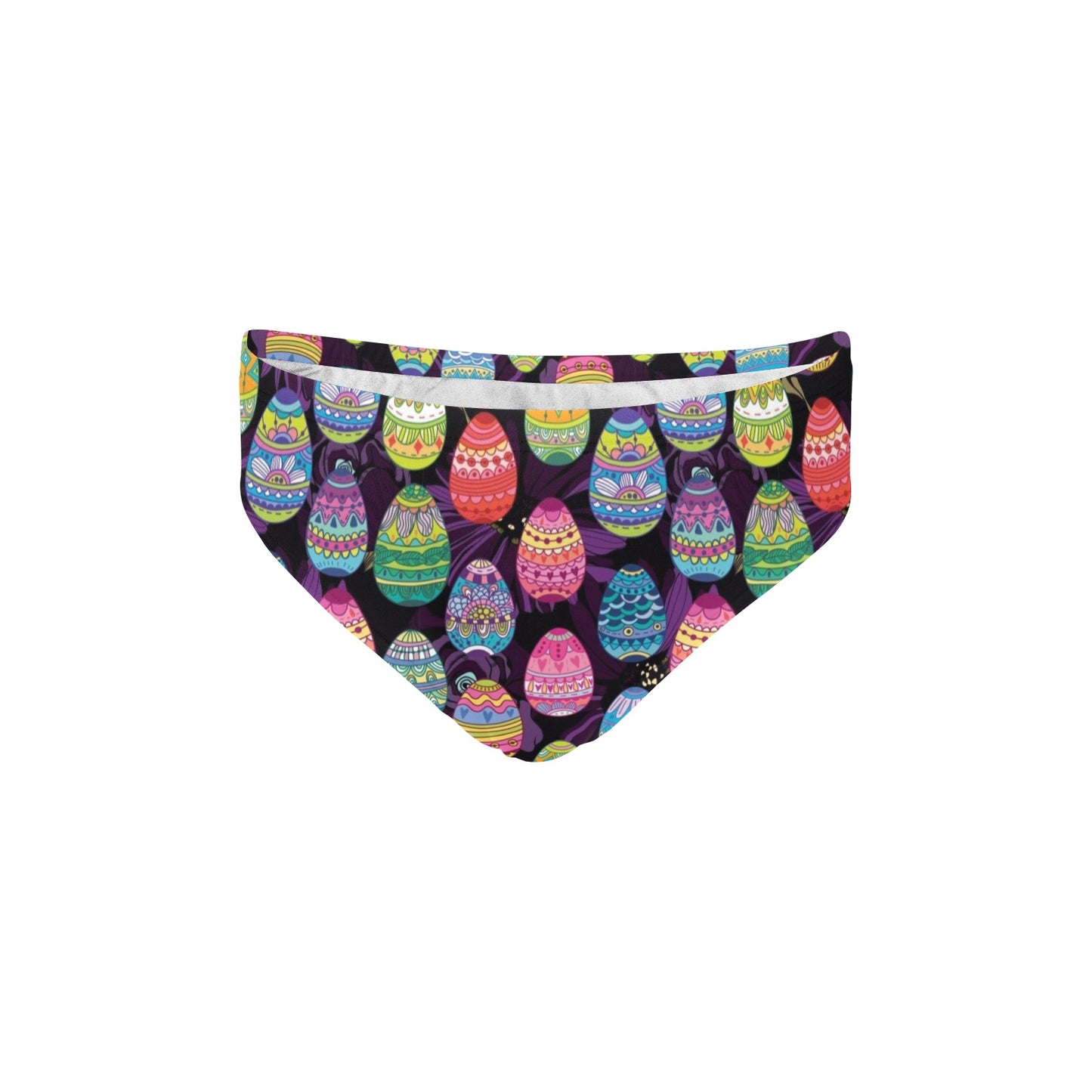 Easter Eggs Pattern Print Design RB08 Men's Swimming Briefs