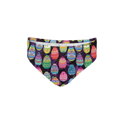 Easter Eggs Pattern Print Design RB08 Men's Swimming Briefs