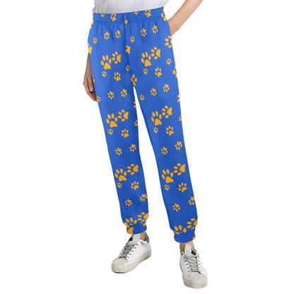 Paw Pattern Print Design A03 Women's Casual Track Pants